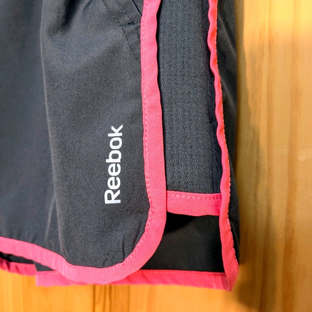 Reebok Bundle Women Medium Leggings Blue Green, Shorts Gray Pink Running Yoga - Picture 5 of 11